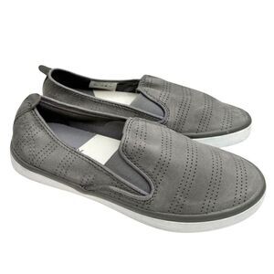 Sperry Sneakers Womens Size 6 Gray Slip On Sailor Twin Core Memory Foam Casual